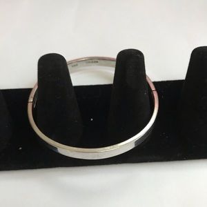 Sterling Silver Solid Bangle Bracelet !!